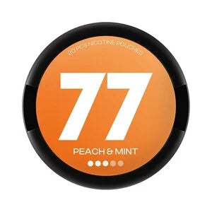 77 Peach & Mint – 10,4 mg – 10 rasiaa