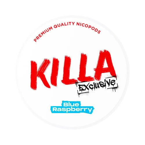 KILLA Exclusive Blue Raspberry – 13,2 mg – 10 rasiaa