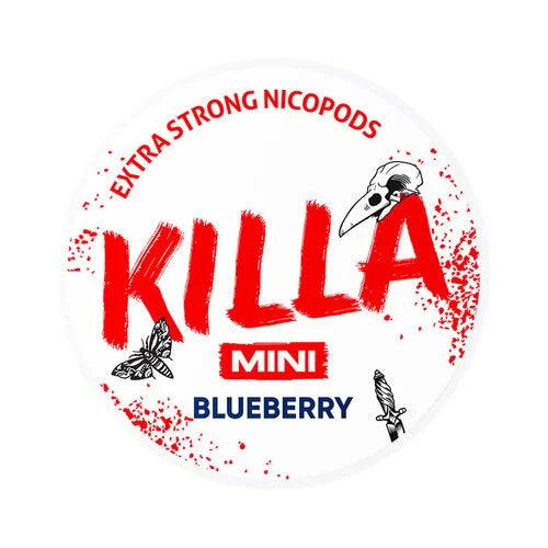 KILLA MINI Blueberry – 8 mg – 10 rasiaa